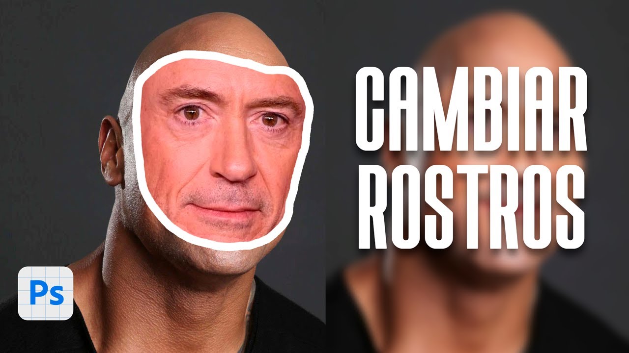 COMO CAMBIAR ROSTROS EN PHOTOSHOP BETA |  usando la inteligencia artificial