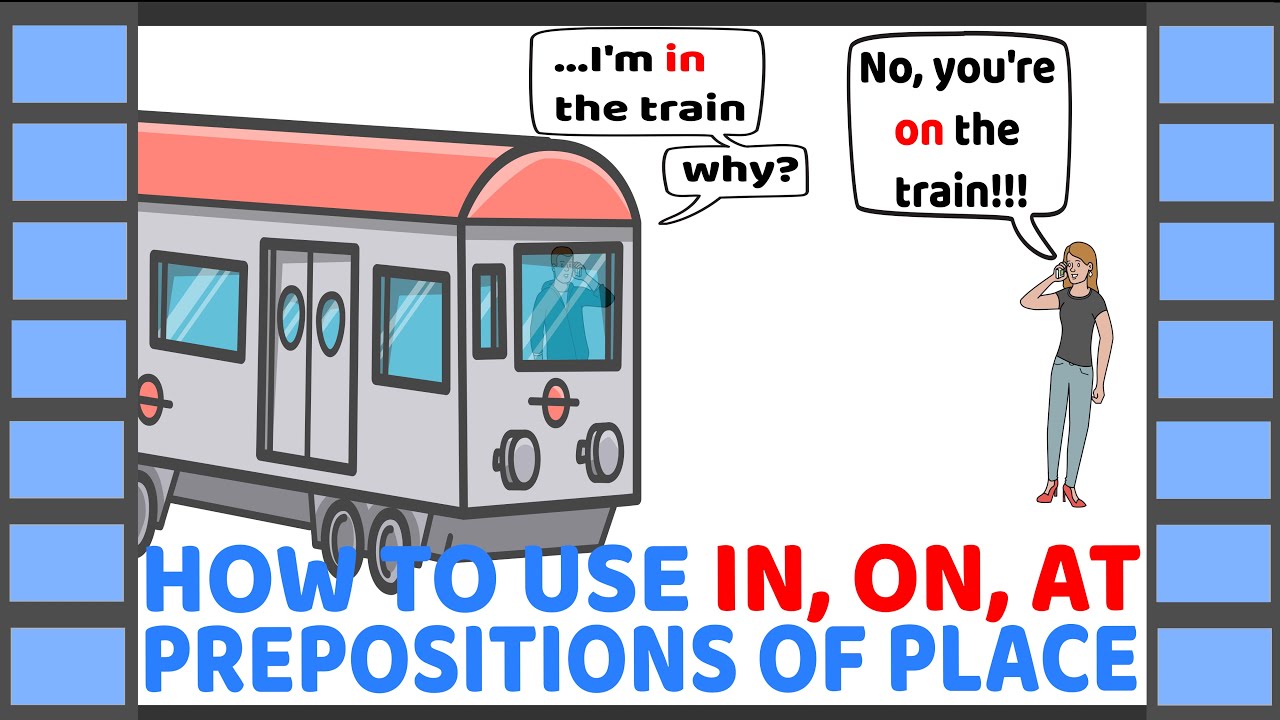 How to use IN, ON and AT | Prepositions of Place | English Grammar