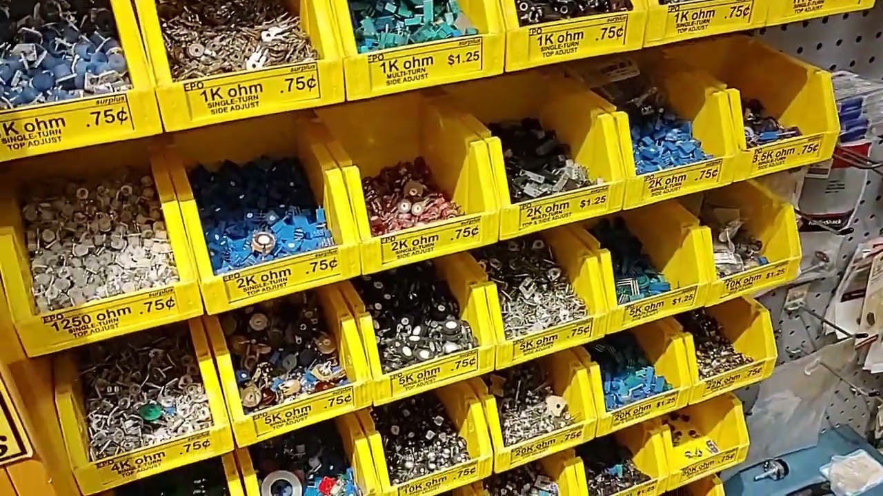 A Visit To Electronic Parts Outlet In Houston