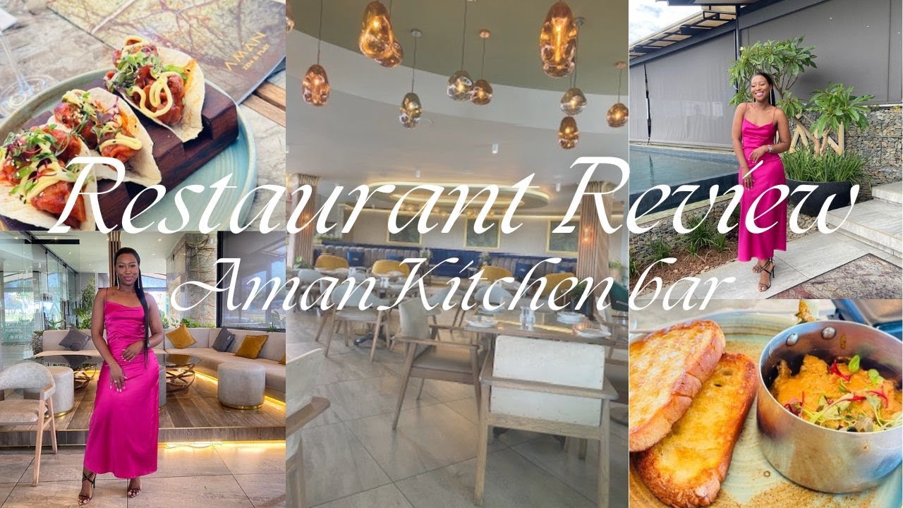 VLOGMAS // AMAN KITCHEN BAR REVIEW #restaurantreview #southafricanyoutuber #roadto1k #roadto1ksub