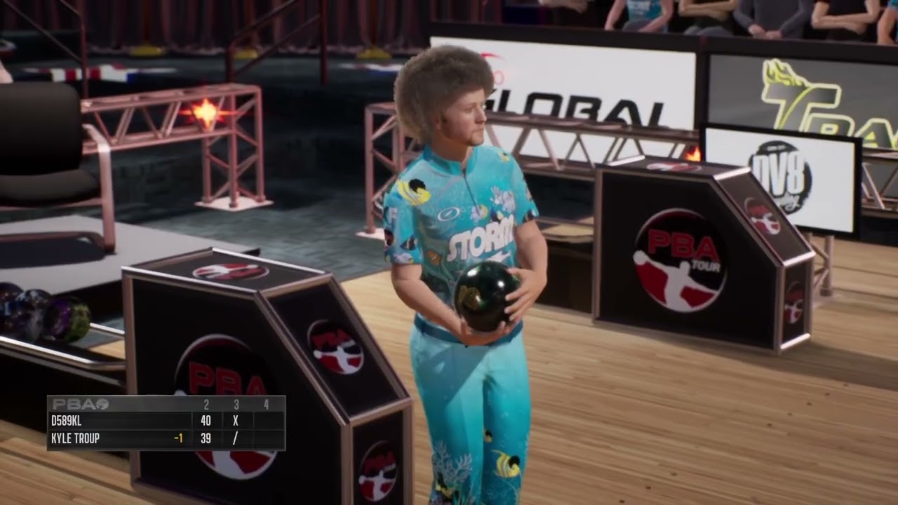 PBA Pro Bowling - Mit DV8 Kugel vs Kyle Troup