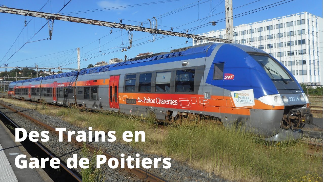 Des Trains en Gare de Poitiers