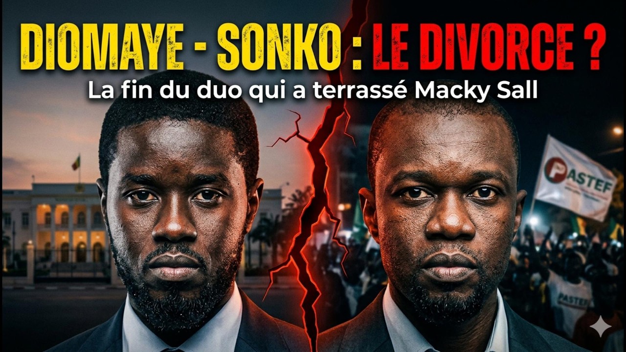 DIOMAYE VS SONKO : Ce que l'on ne vous dit pas sur leur rupture.
