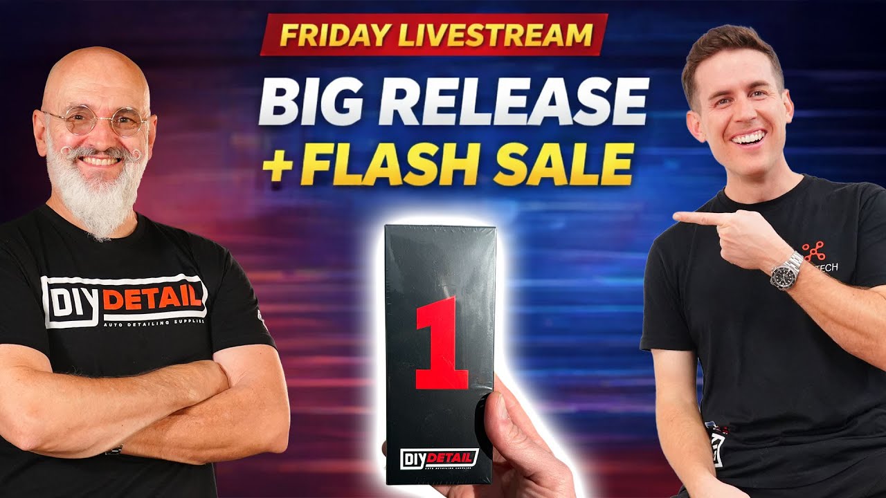 LIVESTREAM: Announcing Our NEW 1-Year Ceramic Coating!!! Q & A + Live Sales