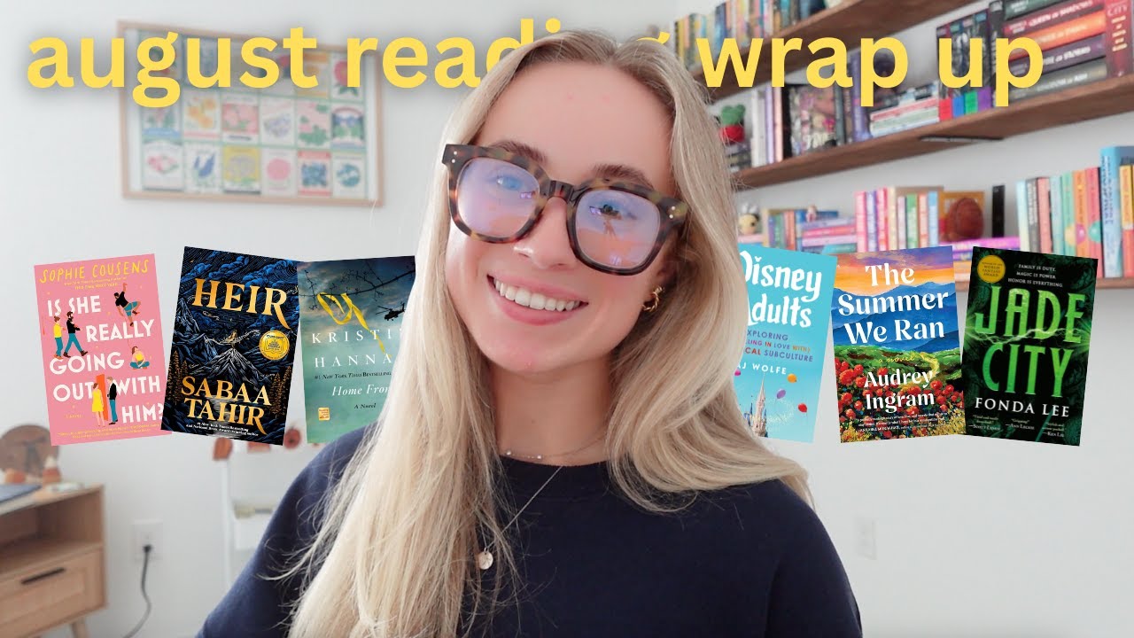 all the books i read in august *august reading wrap up*