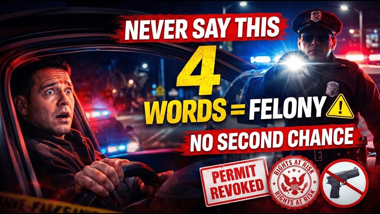 Lawyer: Pulled Over While Armed? Say These 4 Words Immediately!