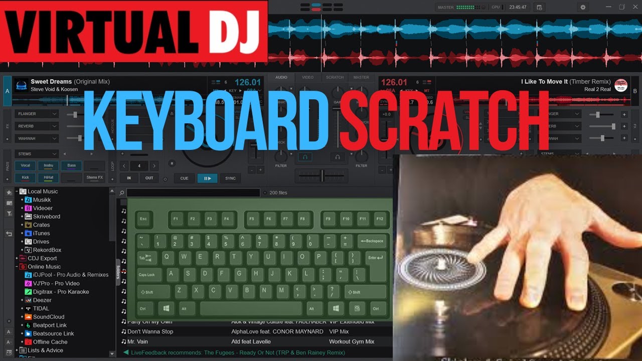 Как скретчить с помощью Virtual Dj 2025
