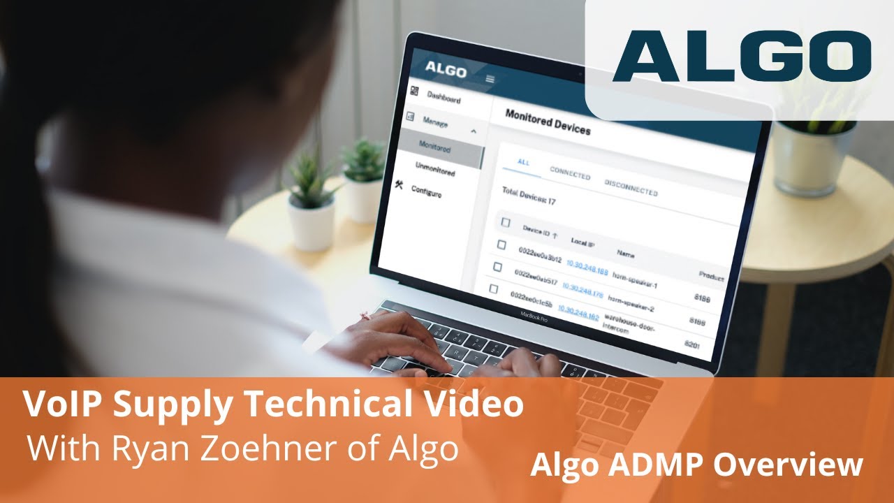 Algo Device Management Platform Overview (ADMP)