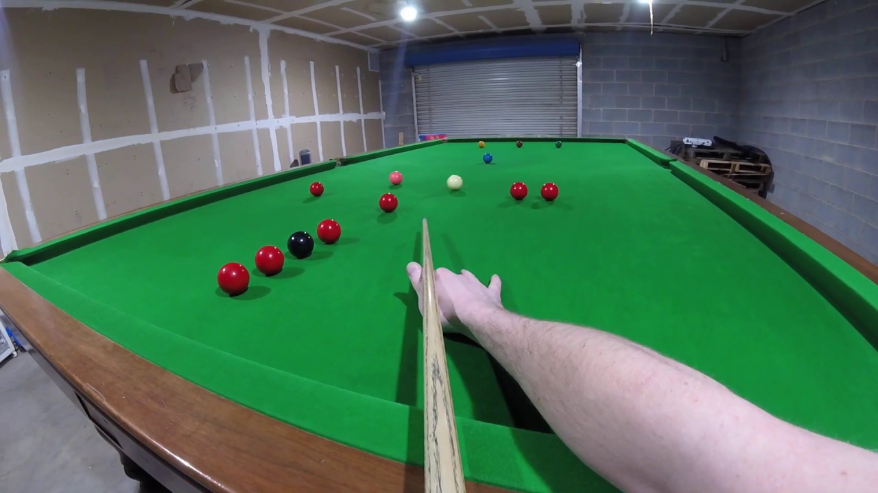 Snooker Headcam Century GoPro POV