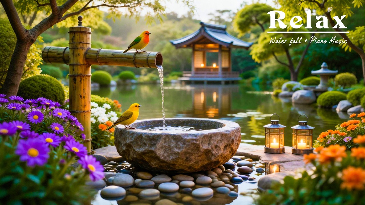 Calming Sleep Music with Water Sounds 🌿 Deep Relaxation, Healing & Stress Relief