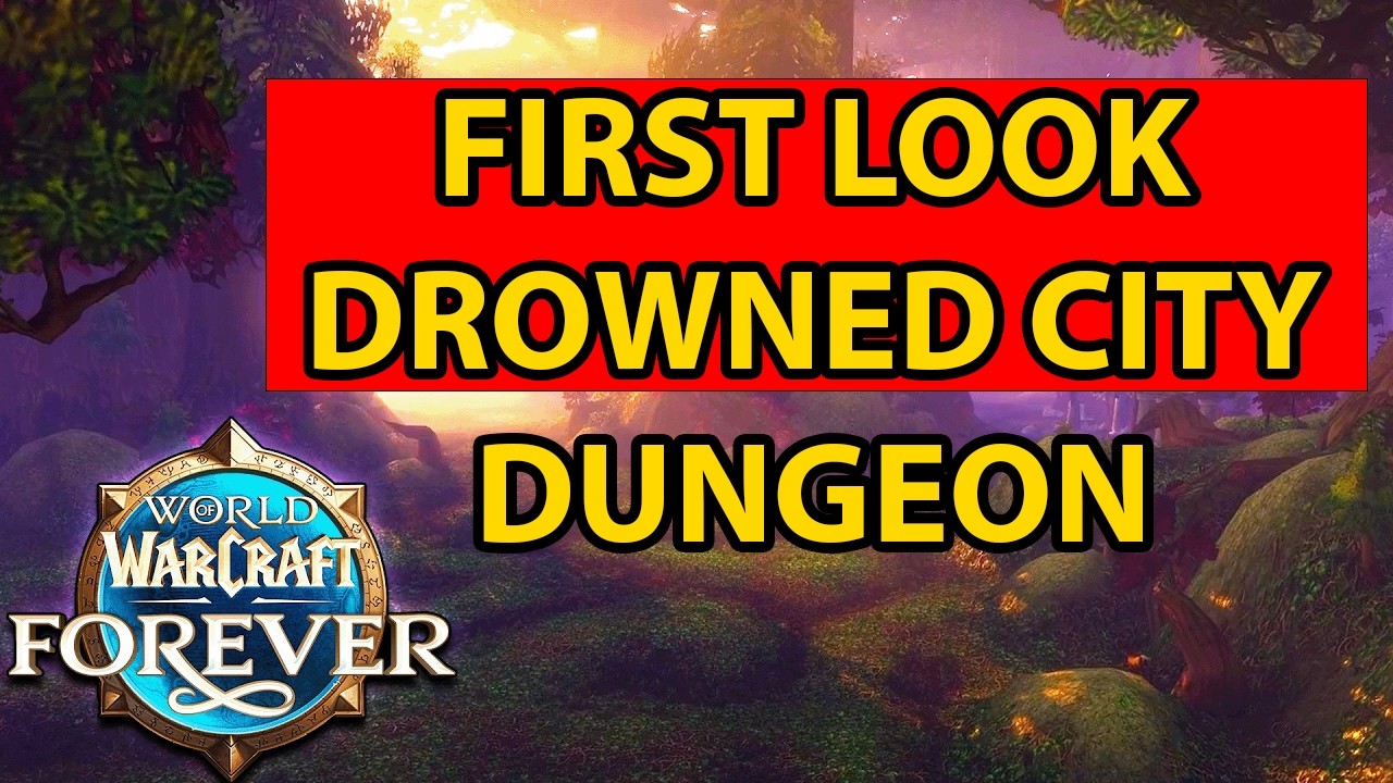 ЗАТОНУВШИЙ ГОРОД &mdash; ЭТО БЕЗУМИЕ! Геймплей подземелья в WoW FOREVER
