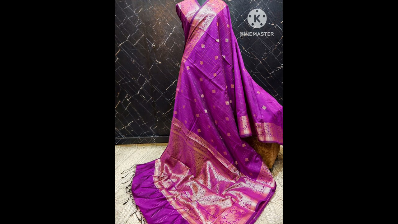 Light weight Soft silk semi katan zari checks sarees ll Allover buti design weaving sarees 👌❤️💯👍🥻🥻🥻🥻