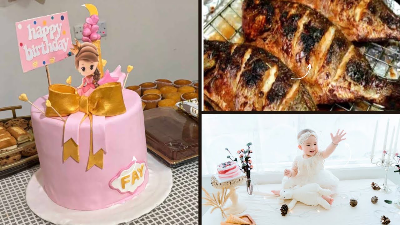 فلوق العطلة /سمك مشوي  #عيد_ميلاد_ الاميرة / ونسة خفيفه🌺💜
