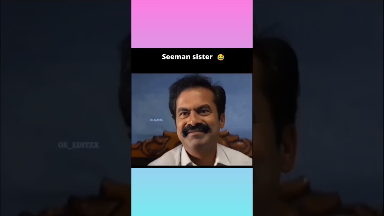 seeman thangachi 🤣🤣🤣 #trending #ntk #funny #troll #youtubeshorts