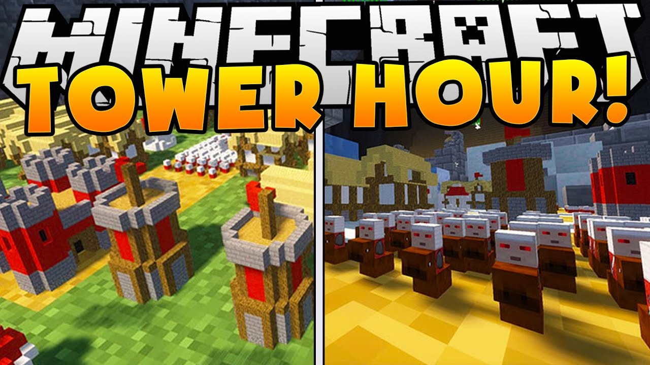 THE #1 GAME IN MINECRAFT REALMS - TOWER HOUR | JeromeASF
