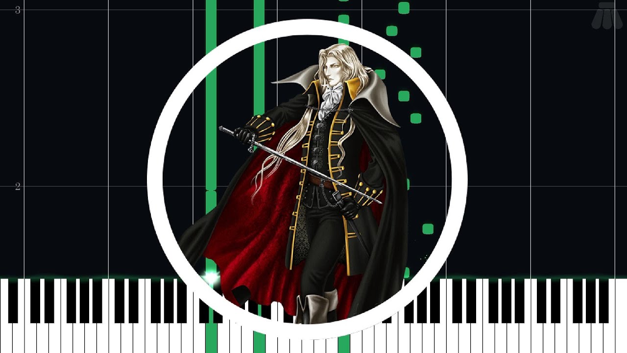 The Gears Go Awry - Castlevania: Portrait of Ruin - Intermediate Piano Tutorial