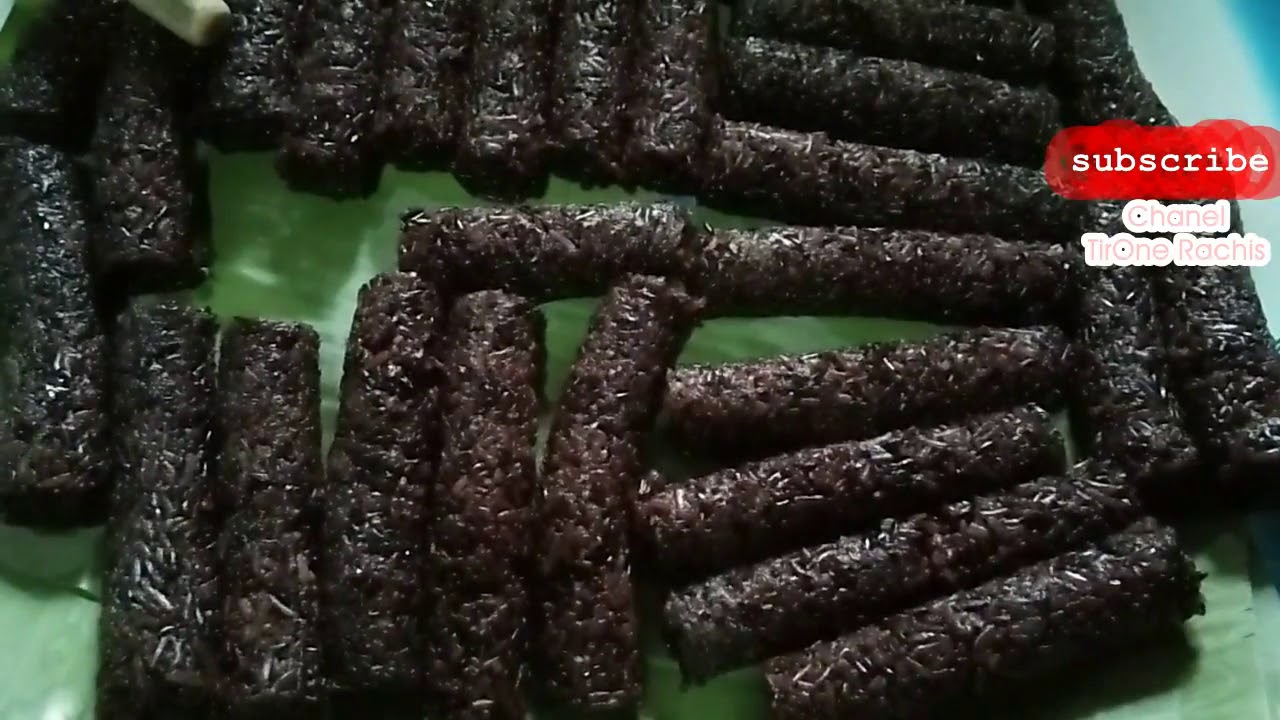 BURAS KETAN HITAM | Makanan Khas Bugis Makassar