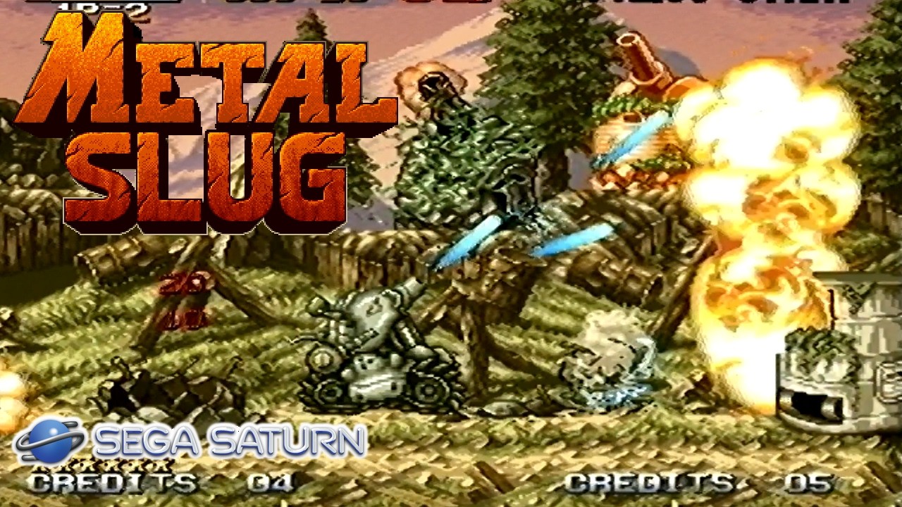 Metal Slug playthrough (SEGA Saturn) (1CC)