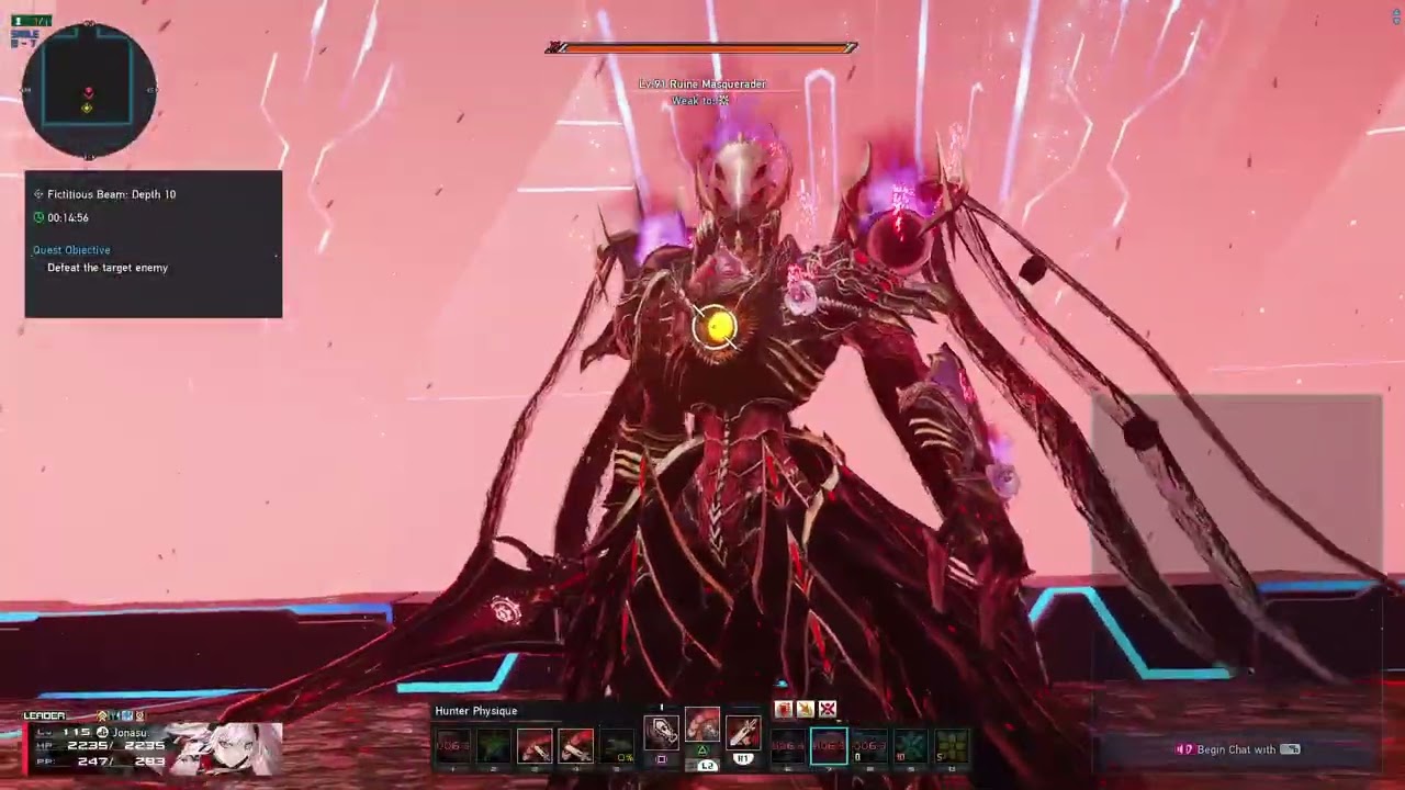 PSO2 NGS - Masquerader - DP Grind