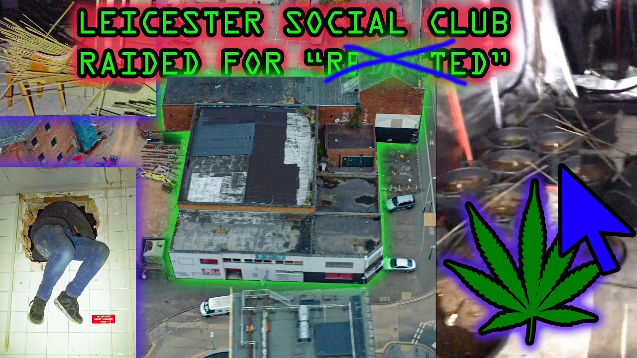 Leicester social club RAIDED for REDACTED