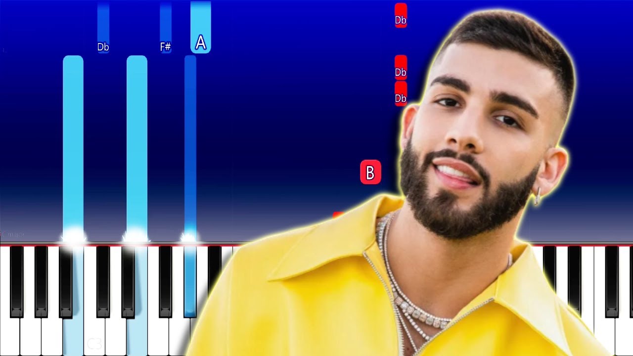 Manuel Turizo - La Bachata (Piano Tutorial)