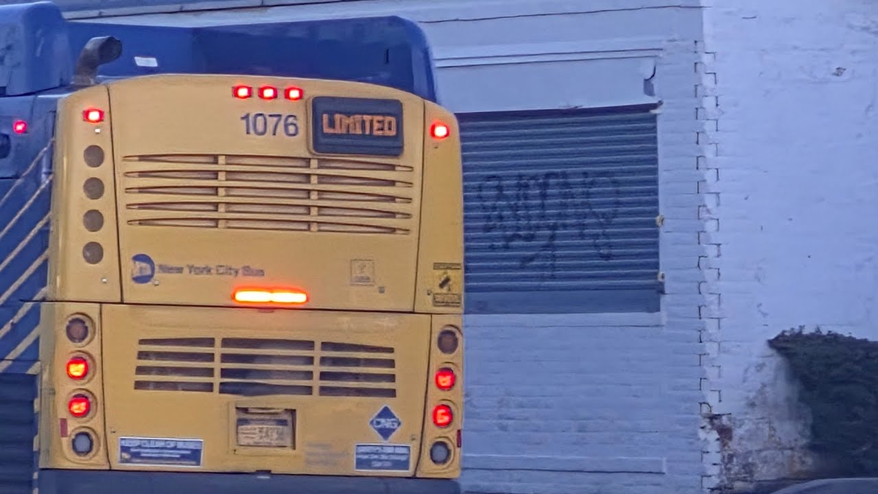 (S25 FE Video Test) Early Morning B35 LTD Bus Ride From Church Av/Utica Av to Church Av/Kings Hwy 