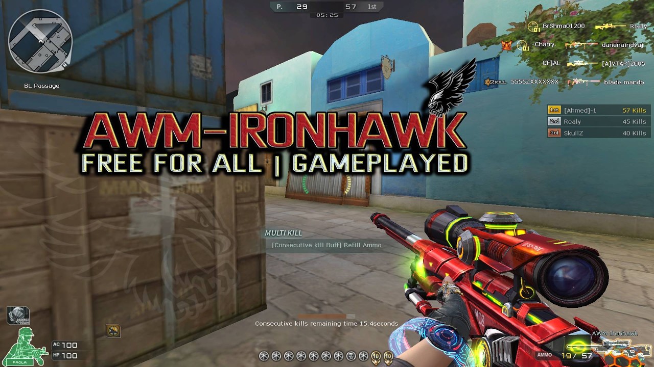 CrossFire West | AWM-IRONHAWK & Free for all Gameplayed
