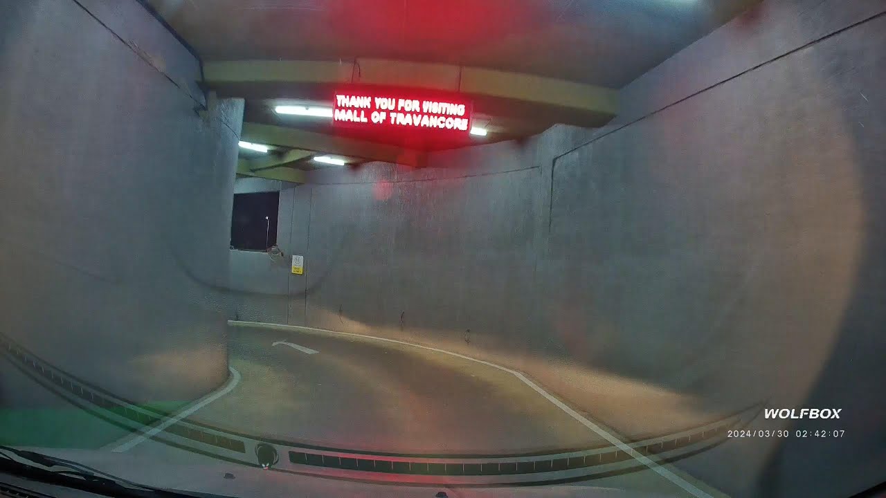 Terrace Parking at Mall of Travancore Trivandrum | MOT Terrace Parking Area