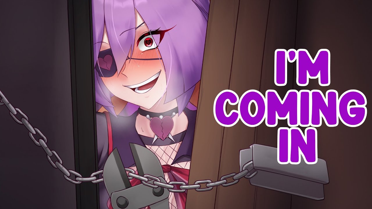 Yandere breaks in to give you her love asmr ❤❤❤❤❤ (binaural  yandere laughing asmr)