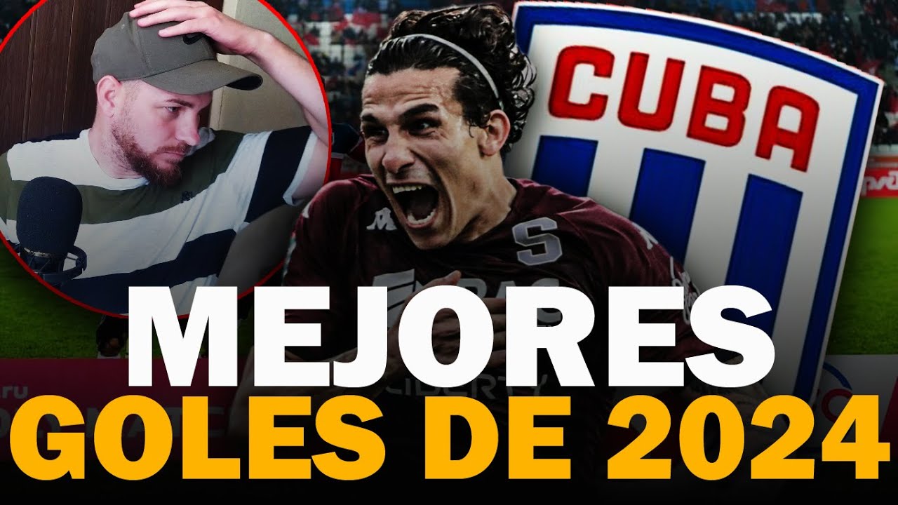 Reaccionando a los 10 mejores goles de futbolistas cubanos en 2024