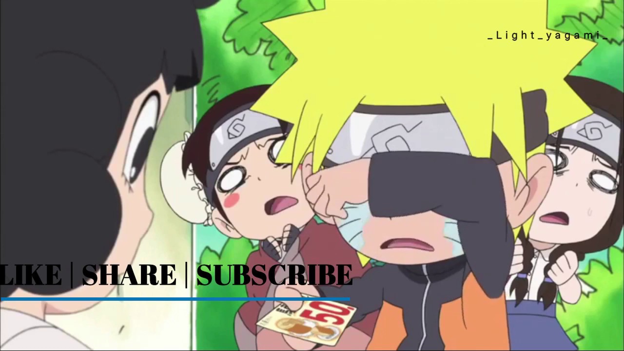 ROCKLEE FUNNY MOMENTS | NARUTO SD | EP 1- 2 | eNGLISH DUBBED
