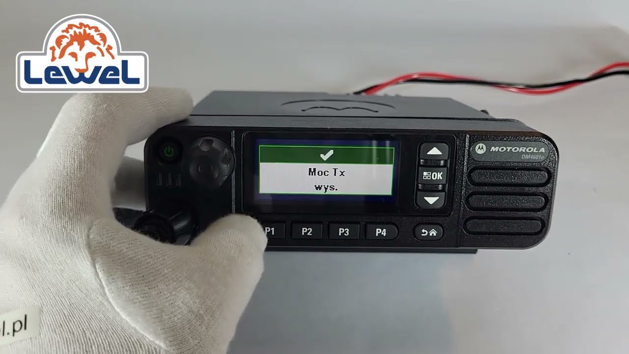 Radiotelefon DM4601E Motorola LEWEL Radiokomunikacja MOTOTRBO