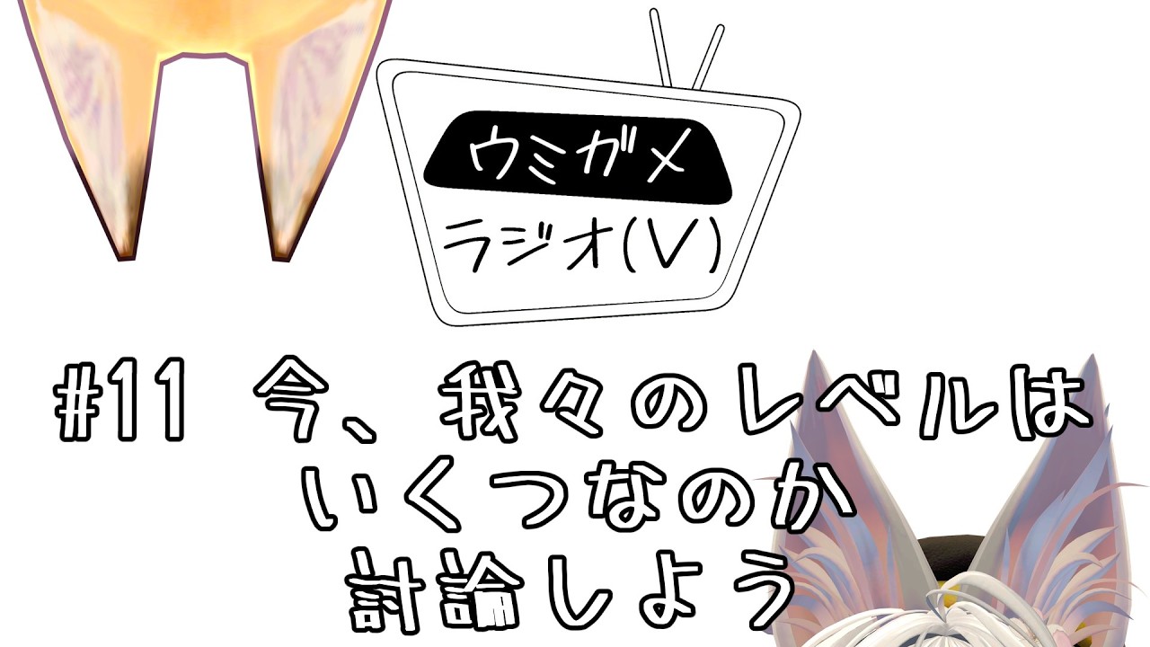 【＃白木放送局】ウミガメラジオ(V) #11 今、我々のレベルはいくつなのか討論しよう