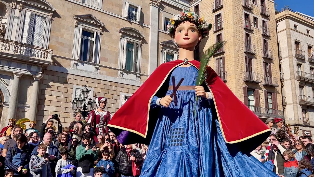 La gran pel·lícula de les Festes de SANTA EULÀLIA (Barcelona 2023 tota la sèrie)