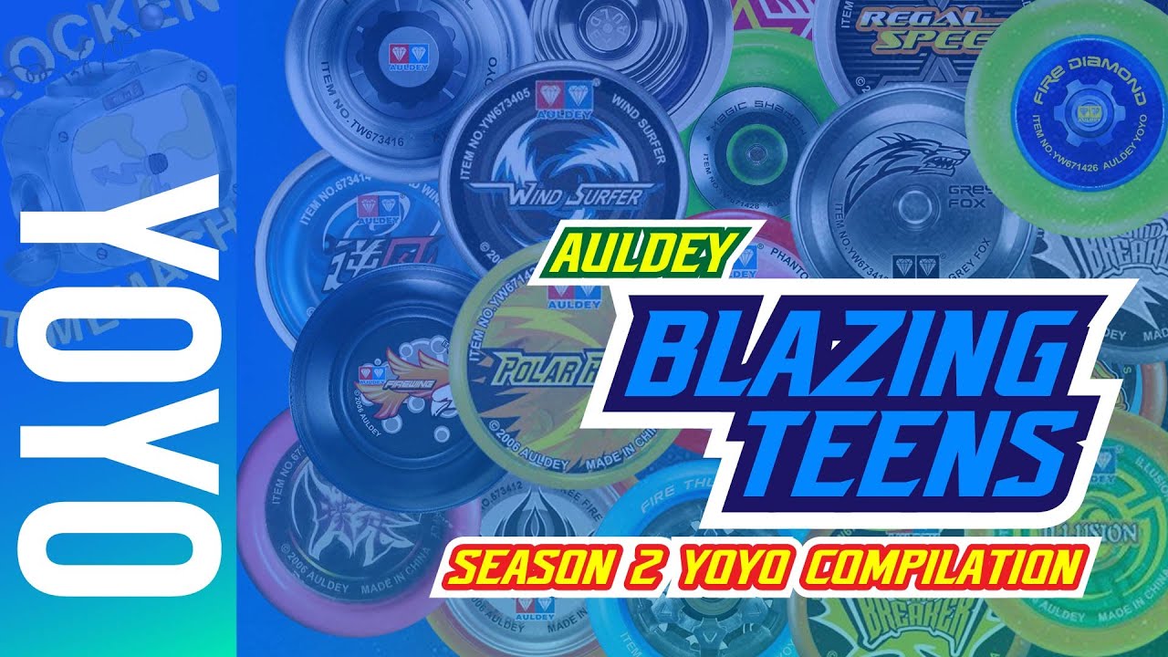 Kumpulan yoyo dari Blazing Teens Season 2 || Auldey BT S-2 Yo-Yo compilation