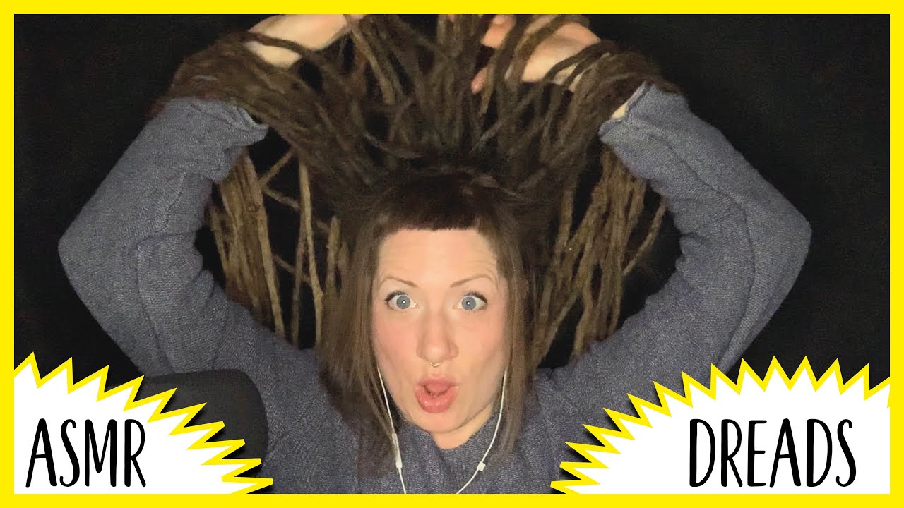 ASMR *Dreadlocks h&auml;keln und hochstecken* (deutsch/german) verschiedene, sehr entspannende Trigger