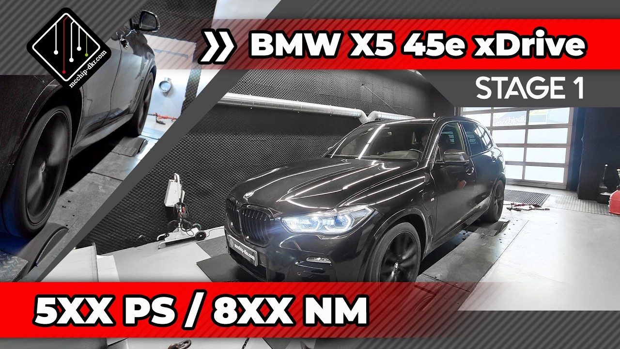 BMW X5 45e xDrive | Stage 1 | 100-200 km/h | mcchip-dkr