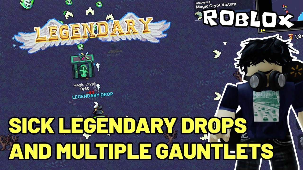 Pixel Quest on Roblox: Some SICK Legendary Drops and Multiple Gauntlets