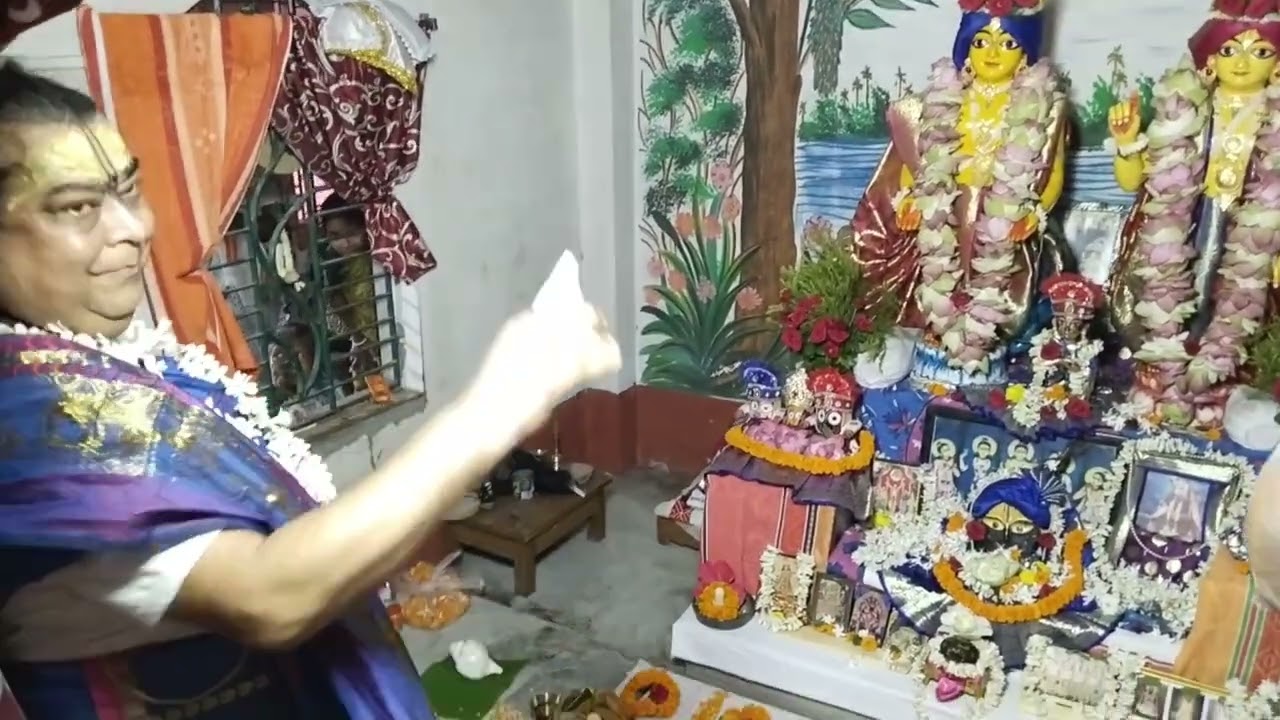 শ্রীশ্রী নিতাই গৌরের ভোগ আরতি ও বৈষ্ণব সেবা, প্রফুল্ল নগর, ফুলিয়া।