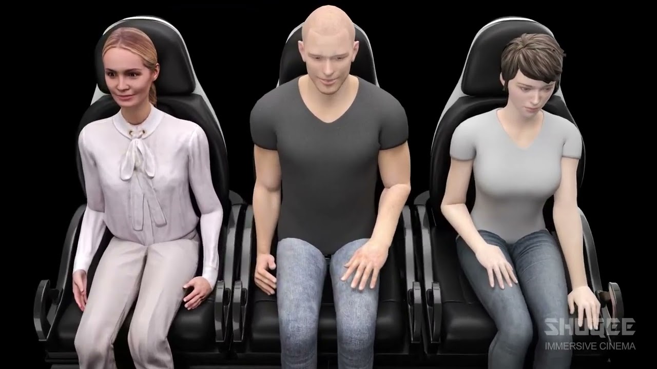 5D Motion Seats With Special Effects