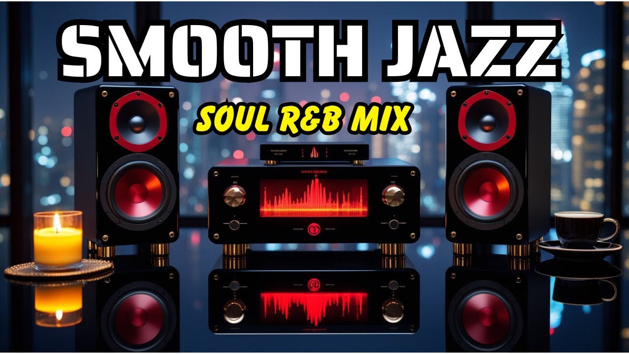 Smooth Jazz & Soul R&B instrumental – Grooves Cozy Cafe Ambience – Relax & Focus.