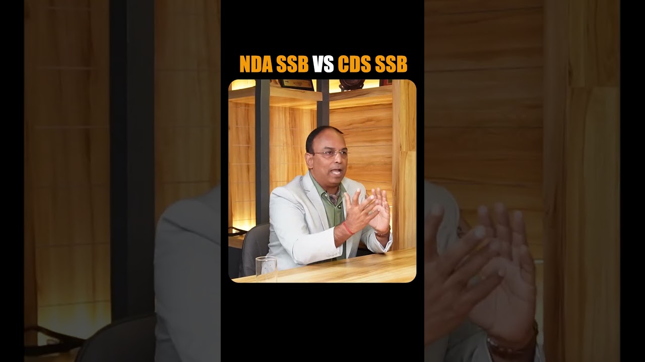 Is there any difference between NDA's SBB and CDS's SSB |  Col Kaushal Kaushalendra