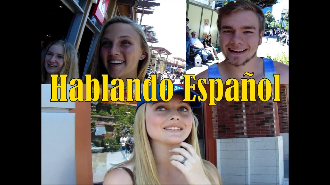 Gringos hablando español | DisneyLand