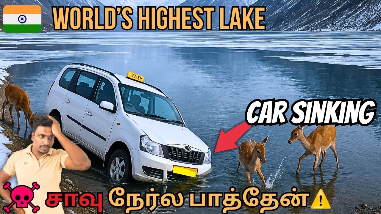 ⚠️☠️🚨Risky Landslide road to Gurudongmar Lake | Lachen,Sikkim | Tamil Travel Car Vlogs