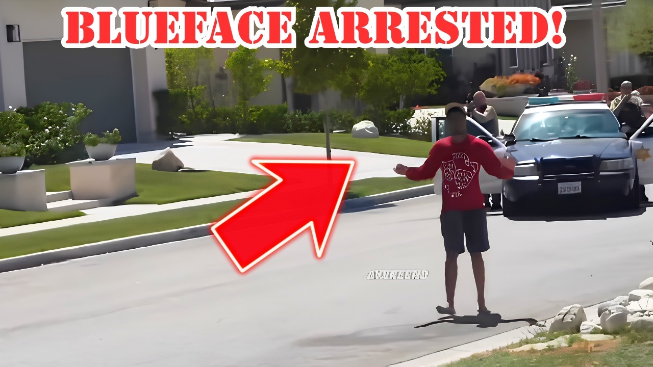 Blueface gets ARRESTED on LIVE!
