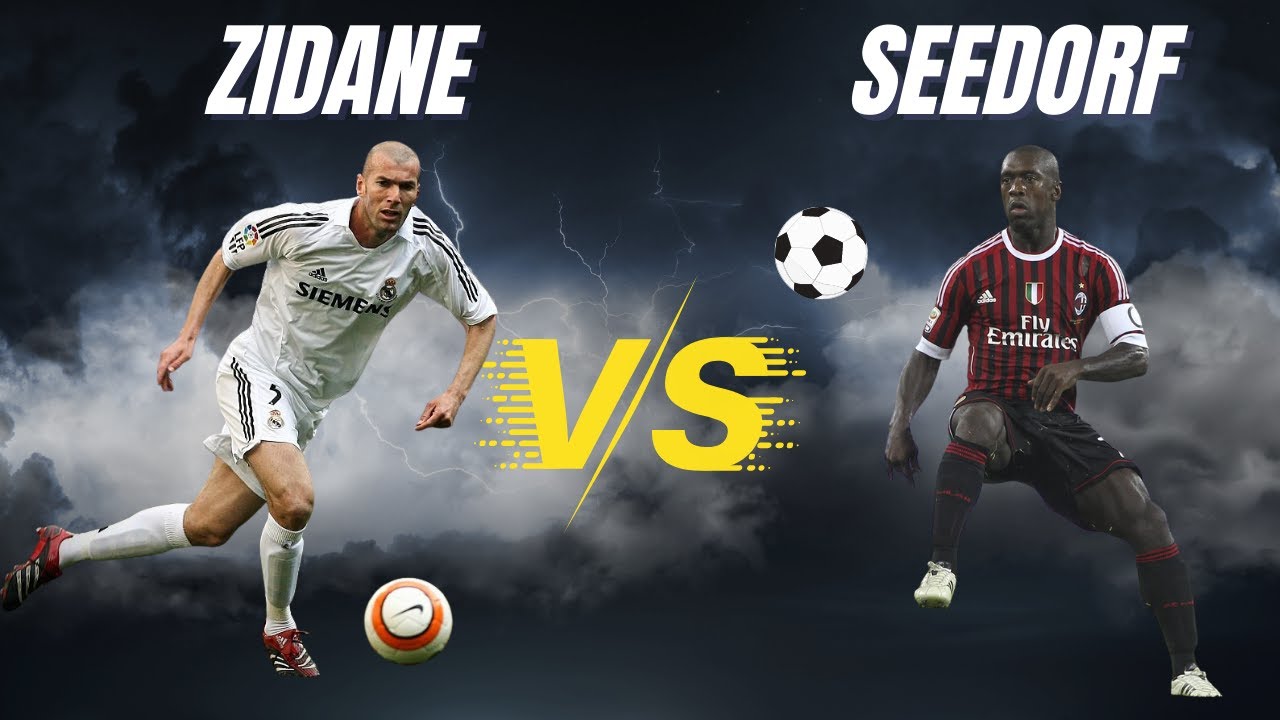 ZINÉDINE  VS CLARENCE SEEDORF BETTER SKILLS AND GOALS CONFRONTATION