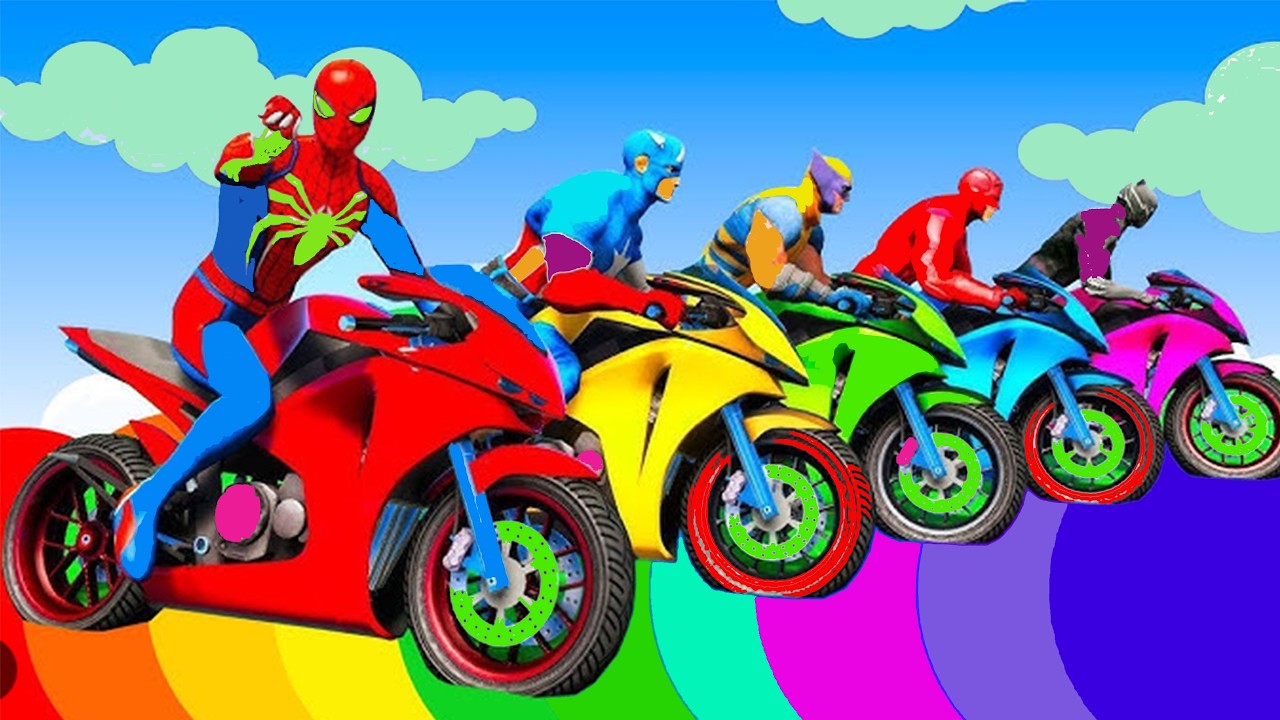 الرجل العنكبوت انقاذ باتمان Spider-Man Rescue batman vs iron man vs venom funny Game GTA 5 superhero