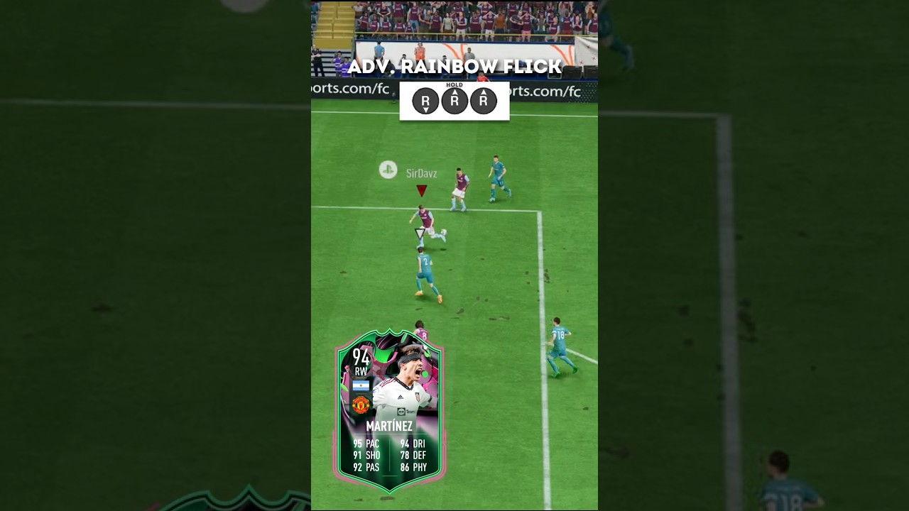 Scoring a SKILL GOAL with 94 Shapeshifter Martinez