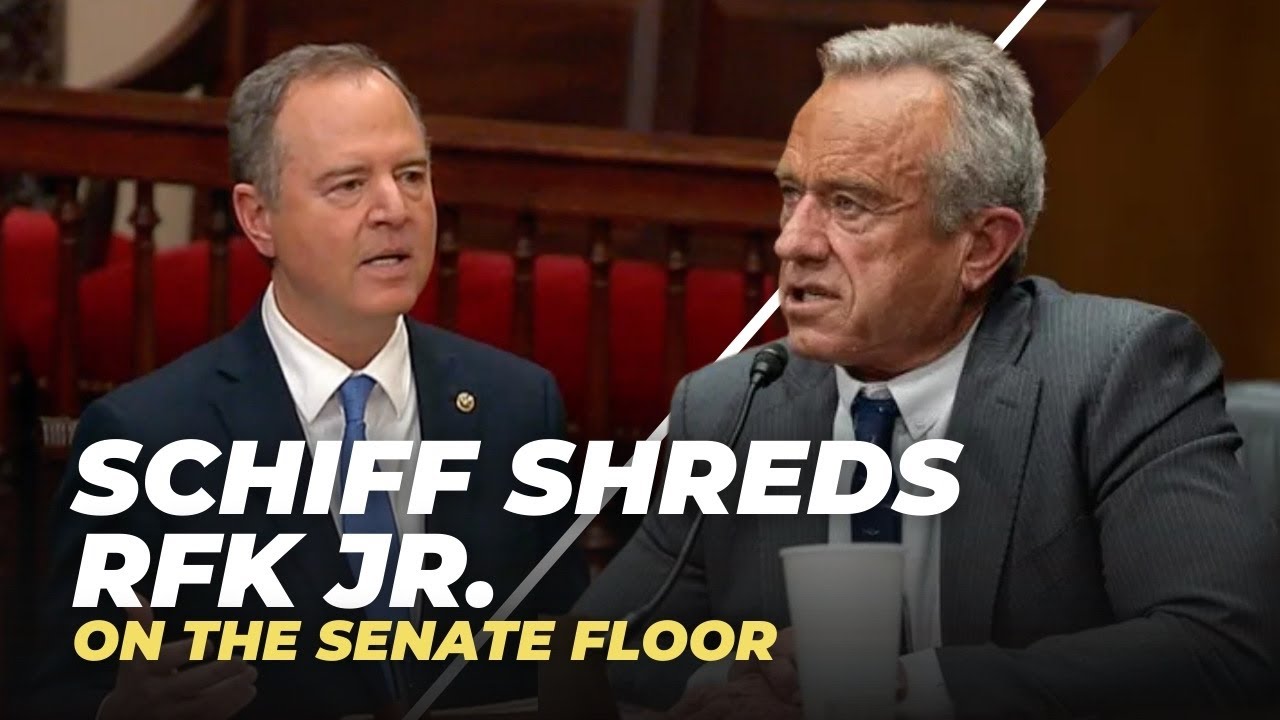 Sen. Schiff Holds Senate Floor, Blasts RFK Jr. in Midnight Speech