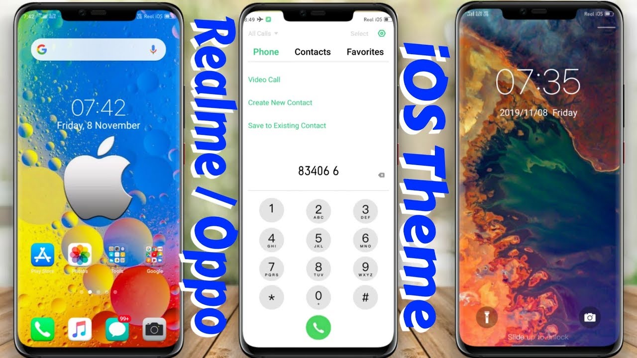 Real iOS Theme for Realme and Oppo | iPhone theme for Realme & Oppo apply now